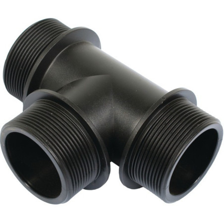 CONECTOR DE CABLE EN "T". G 2" M-M-M