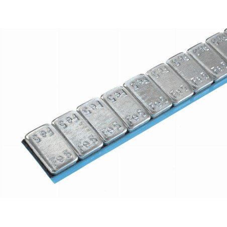 Steel Adhesive Wheel Weights for Aluminum Rims - Durable, Quick & Easy Installation