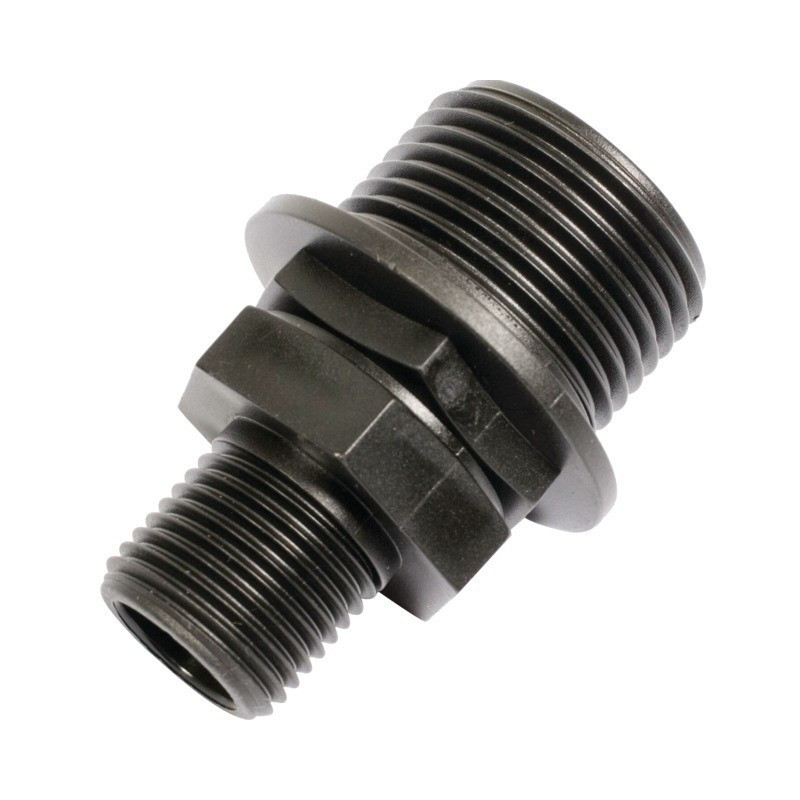 M.-M. 1/2"-1" GASREDUCTIE