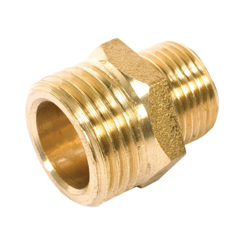 NIPPLO IN OTTONE G 3/8"-1/2"