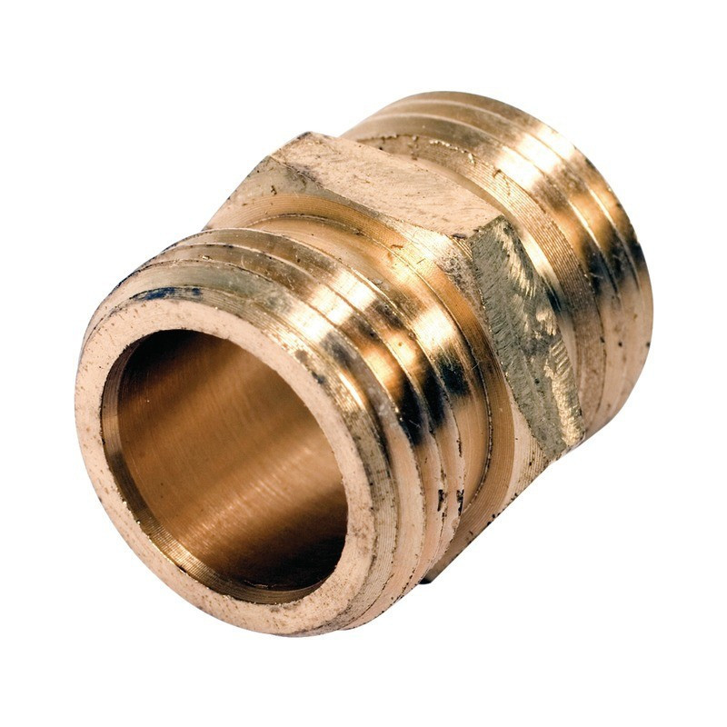 MESSING NIPPLE G 1/2"-1/2"