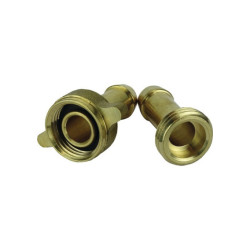 BRASS LOUR D.13 COMBINATIEKOPPELING