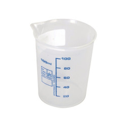 JARRA DE MEDICIÓN 0,10 L TRANSLÚCIDA