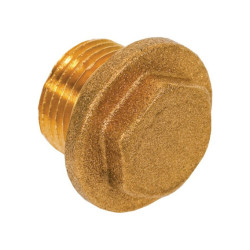 MESSING MANNELIJKE KAP G 3/8"