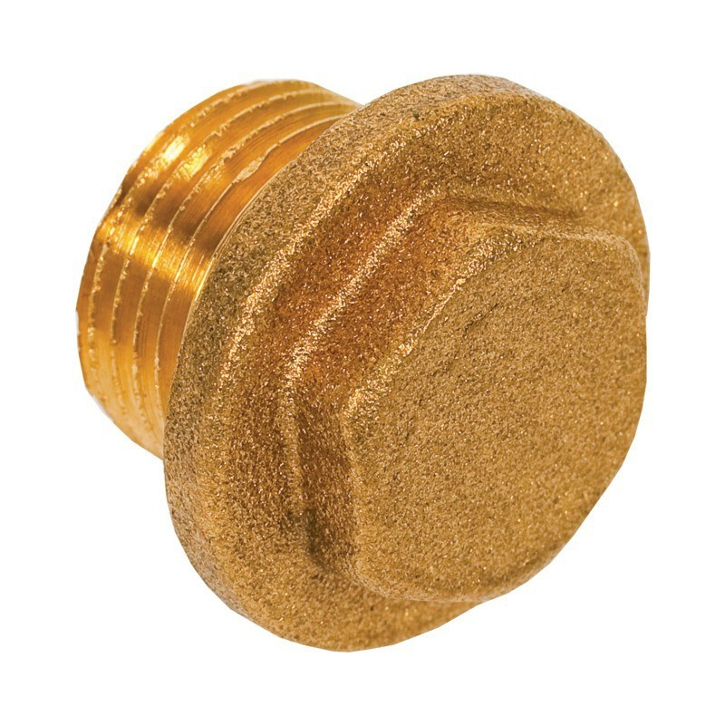 MESSING MANNELIJKE KAP G 3/8"