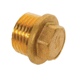 TAPA MACHO DE LATÓN G 1/2"