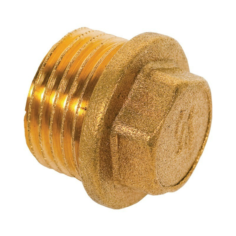 MESSING MANNELIJKE KAP G 1/2"