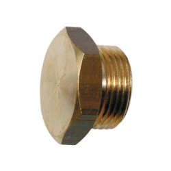 TAPPO IN OTTONE A GAS DA 3/4"