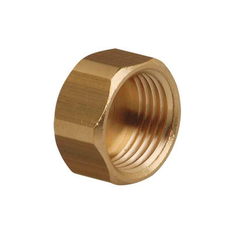 MESSING-FEMALE CAP G 1/2"