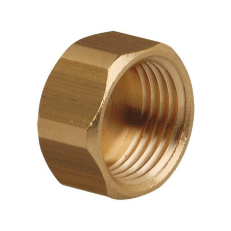 MESSING-FEMALE CAP G 1/2"