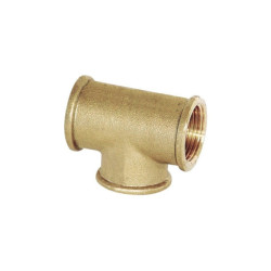 COLLEGAMENTO IN OTTONE A 3-V A T G3/4"-3/4"-3/4"