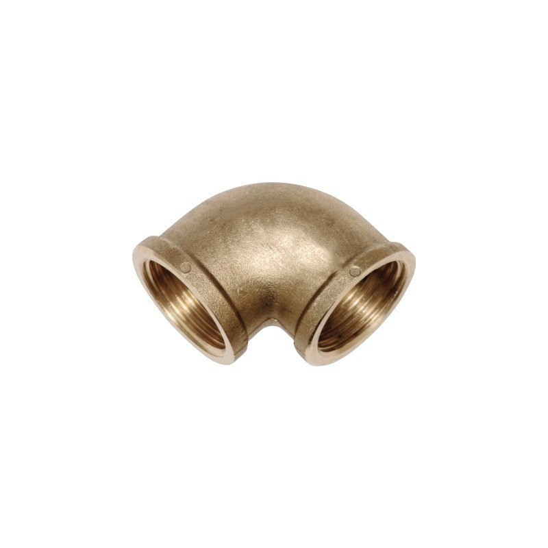 CONEXIÓN DE CODO DE LATÓN A 90° G 1/2"