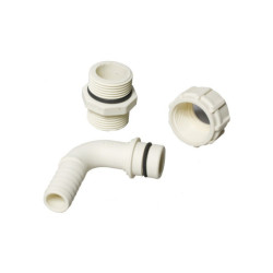 RACCORD TOURNANT 90° + UNION