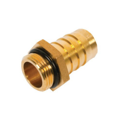 RACCORD LAITON CANNELE M3/4" X 25 MM AVEC JOINT TORIQUE
