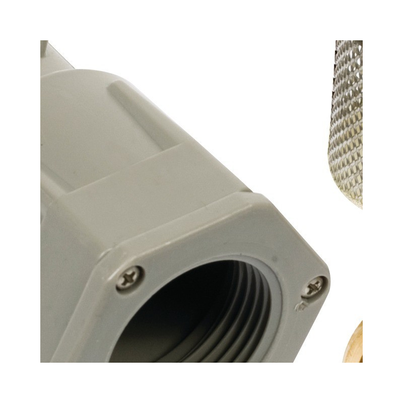 CREPINE CLAPET ANTI-RETOUR PVC AVEC RACCORDS Ø 19 MM PIUSI