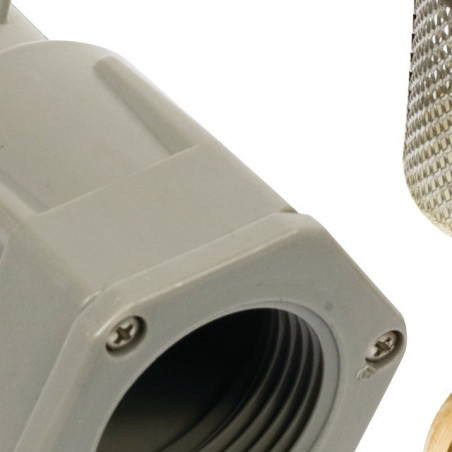 CREPINE CLAPET ANTI-RETOUR PVC AVEC RACCORDS Ø 19 MM PIUSI