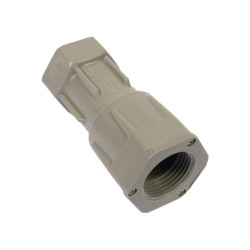 PVC-TERUGSLAGKLEP 1" PIUSI