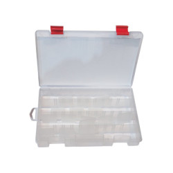 CAJA DE ALMACENAMIENTO COMPARTIM MODUL 4A24 36X22X4CM
