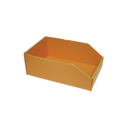 BOITE ORANGE PLASTIBOX 280X180X105/70