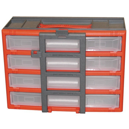 CASIER DE RANGEMENT PLASTIQUE 4 TIROIRS