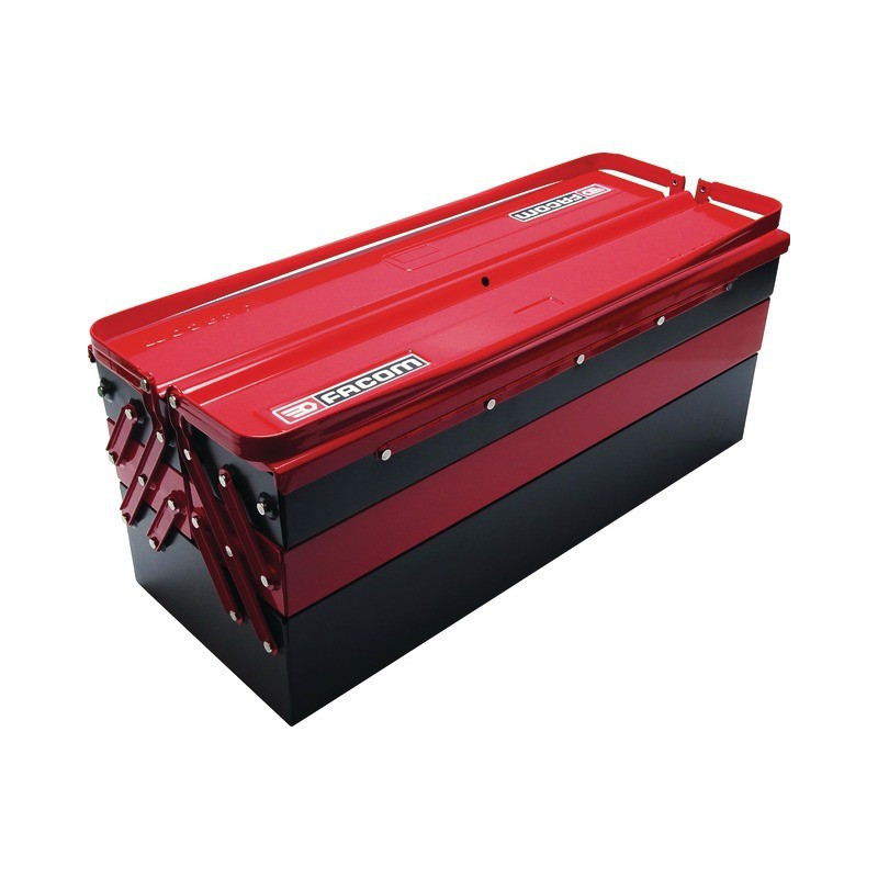 BOITE A OUTILS METAL 5 COMPARTIMENTS 560x220x215 FACOM