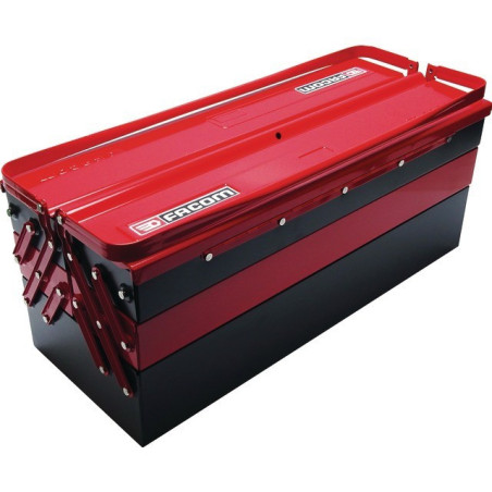 BOITE A OUTILS METAL 5 COMPARTIMENTS 560x220x215 FACOM