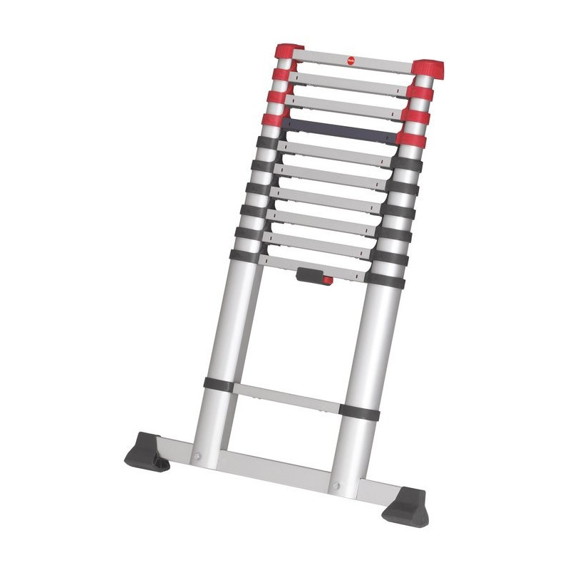 Echelle télescopique Hailo - 9 échelons - 3,40 m