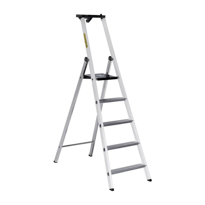 Escabeau aluminium MB Centaure - Hauteur de travail 3 m - 5 marches
