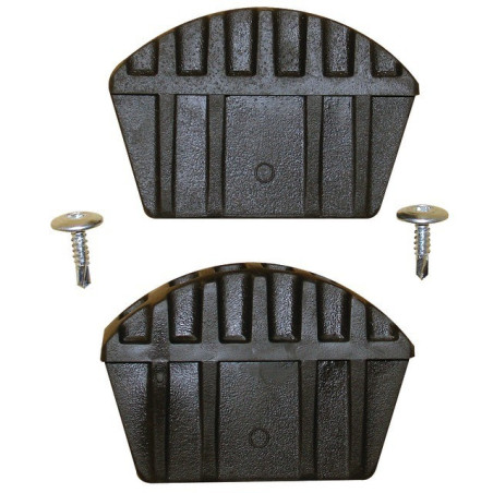 Sabot échelle bas série or/ section 90 mm la paire