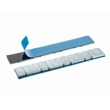 Enhance aluminum rims with durable round adhesive steel wheel weights for SLIM rims.