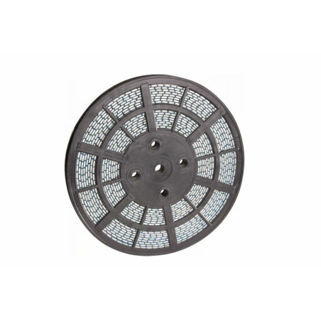 Steel Adhesive Wheel Weights for aluminum rims, SLIM type, silver galvanized.