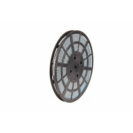 Steel Adhesive Wheel Weights for Aluminum Rims - SLIM Type, Silver Galvanized.