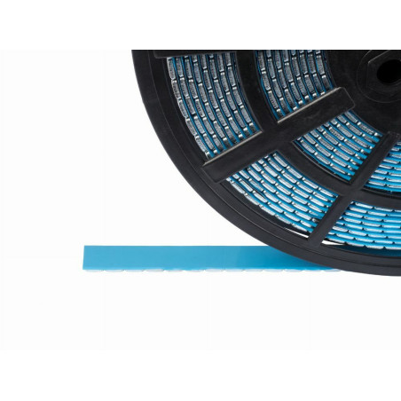 Steel Adhesive Wheel Weights for aluminum rims, SLIM type, silver galvanized.