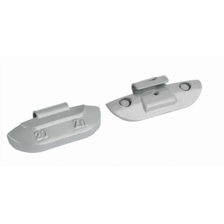 Masse à clipser zinguée de haute qualité pour équilibrage précis des roues.