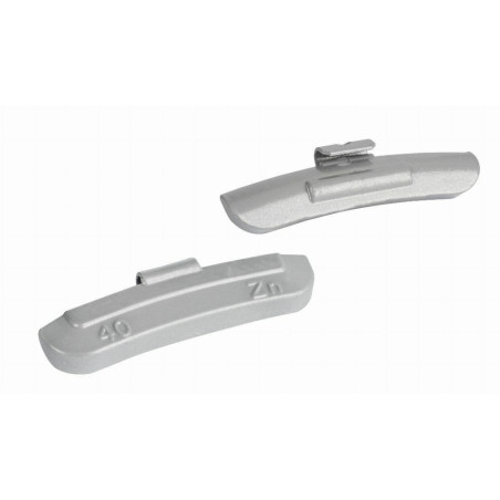 Masses à clipser zinguées pour jantes en acier : qualité, efficacité et durabilité.