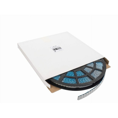 Masses adhésives en acier pour jantes en aluminium SLIM, design élégant et durable.