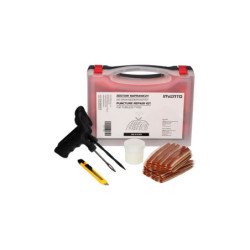 Kit de réparation de pneus haut de gamme pour véhicules jusqu'à 3,5 tonnes.