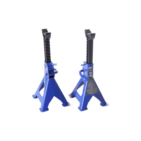 Ensemble chandelles et crics de voiture haute qualité pour un support fiable et sécurisé.