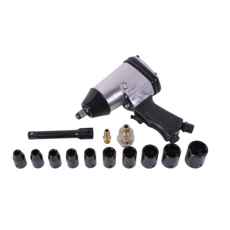 Impact Wrench with Socket Set - Powerful tool kit for versatile assembly work.