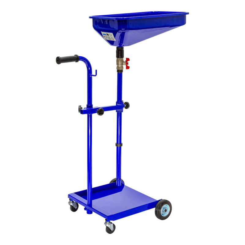 Chariot de Collecte d'Huile de haute qualité pour une manipulation professionnelle.