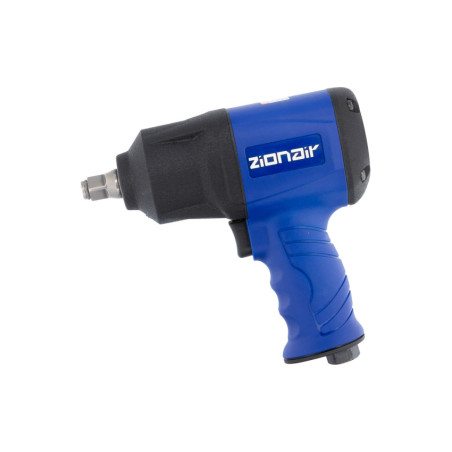 Powerful ZionAir pneumatic impact wrench with up to 1300 Nm torque for professionals.