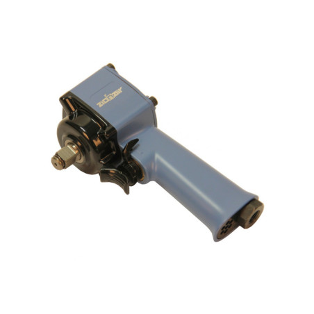 Extra Short Pneumatic Impact Wrench - Perfect for Tight Spaces, 1/2” Drive Size