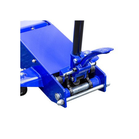 Cric d'atelier industriel Mammuth 2 tonnes : puissant, sûr, efficace pour levages sécurisés.