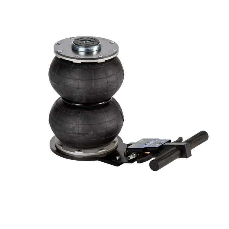 Cric à soufflet pneumatique Mammuth : compact, puissant et sécurisé.