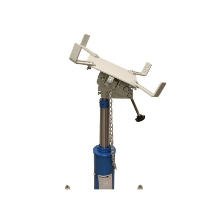 Effortless maneuverability with Dual Cylinder Gearbox Jack - 500 kg Capacity