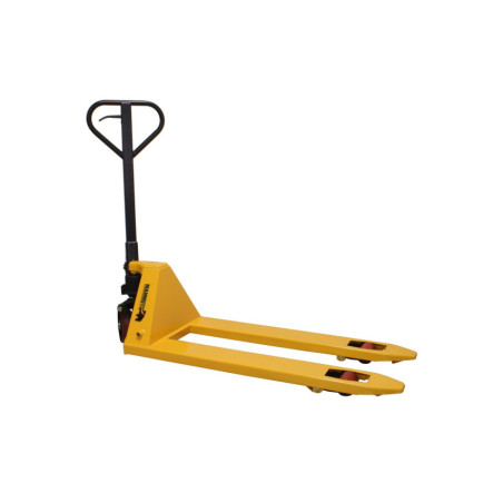 Transpalette manuel Mammuth : robuste, durable et performant pour manutention professionnelle.