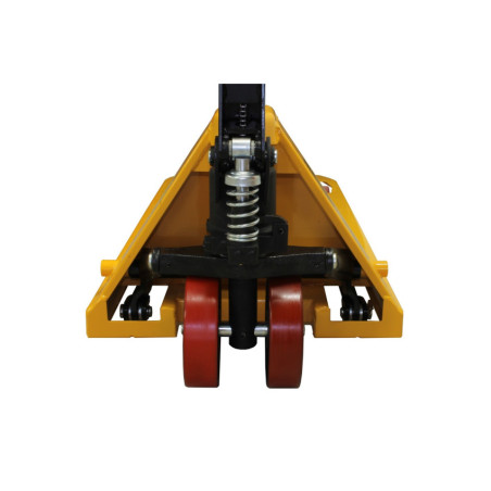 Transpalette Mammuth en acier : robuste, durable et performant pour manutention efficace.