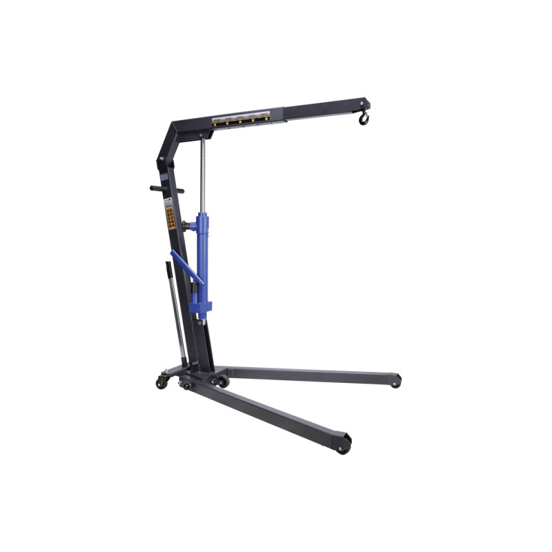 Image alt : Grue à bloc moteur Mammuth : puissante, fiable et compacte pour ateliers et garages.