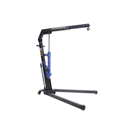 Image alt : Grue à bloc moteur Mammuth, puissante et fiable pour charges jusqu'à 600 kg.