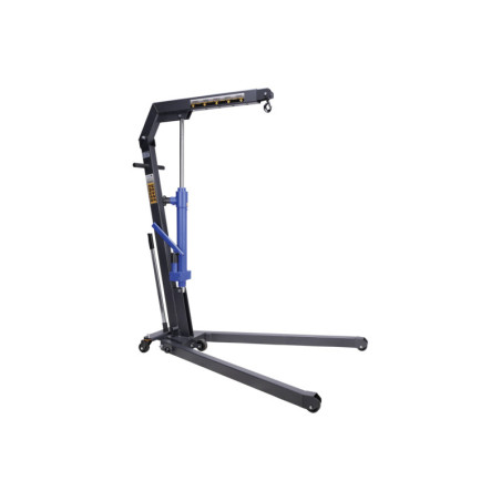 Image alt : Grue à bloc moteur Mammuth : puissante, fiable et compacte pour ateliers et garages.